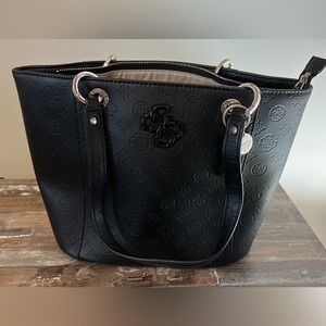 Black Guess Tote Handbag